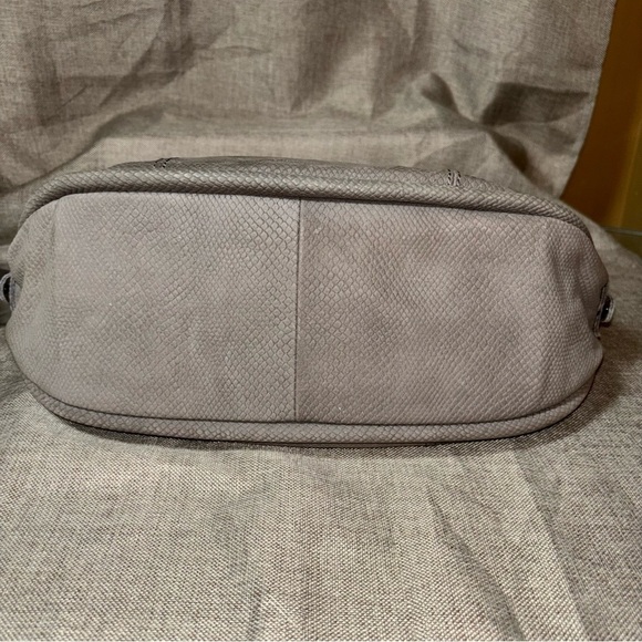 Lucky Brand Faux Snakeskin One Strap Shoulder Bag - Picture 7 of 13